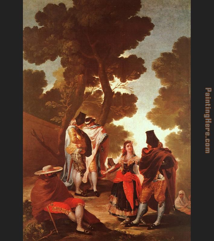 Francisco de Goya The Maja and the Masked Men